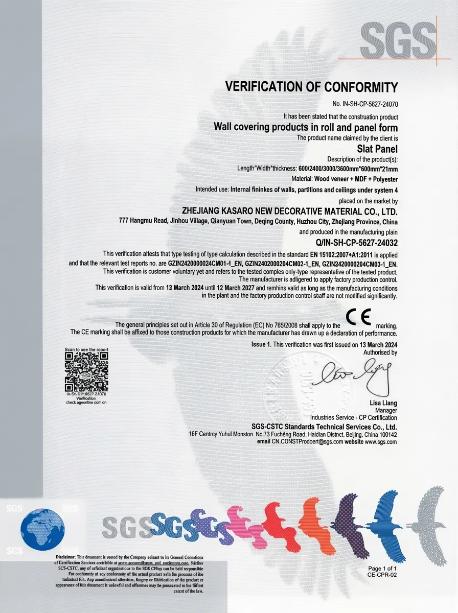 SGA Certificate